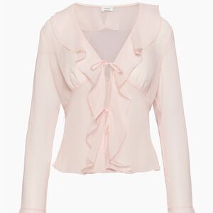 Aritzia Wilfred Frenchie Blouse